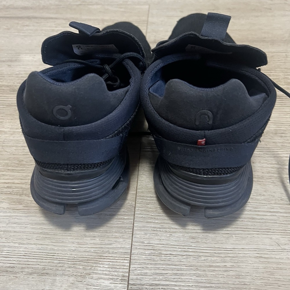 OnCloud CloudNova Running Sneakers 26.99822 Black Eclipse‎ Men's Size 11.5 - Picture 6 of 9